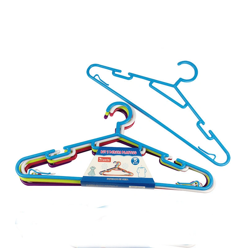 High Quality New Colorful Plastic Baby Clothes Hanger