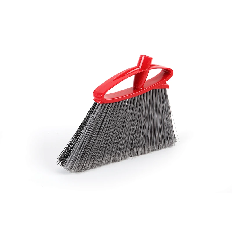 Factory direct sale plastic  long handle dustpan and broom set