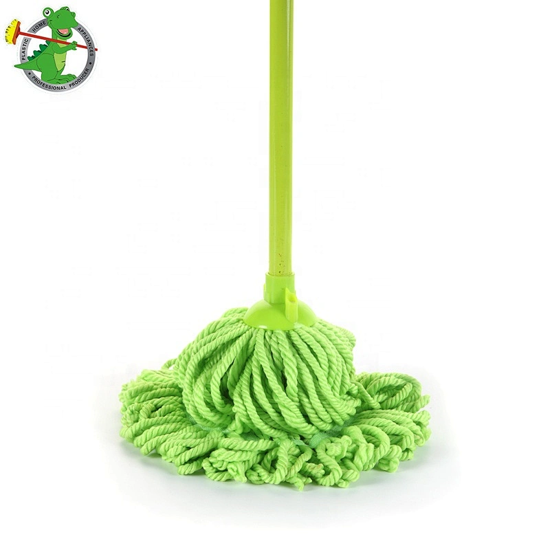 Floor Cleaner Mop Set Steel Mop Stick Cotton Mop