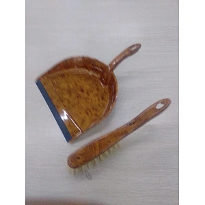 Multiple colors available PP+PET+TPR plastic dustpan and brush set