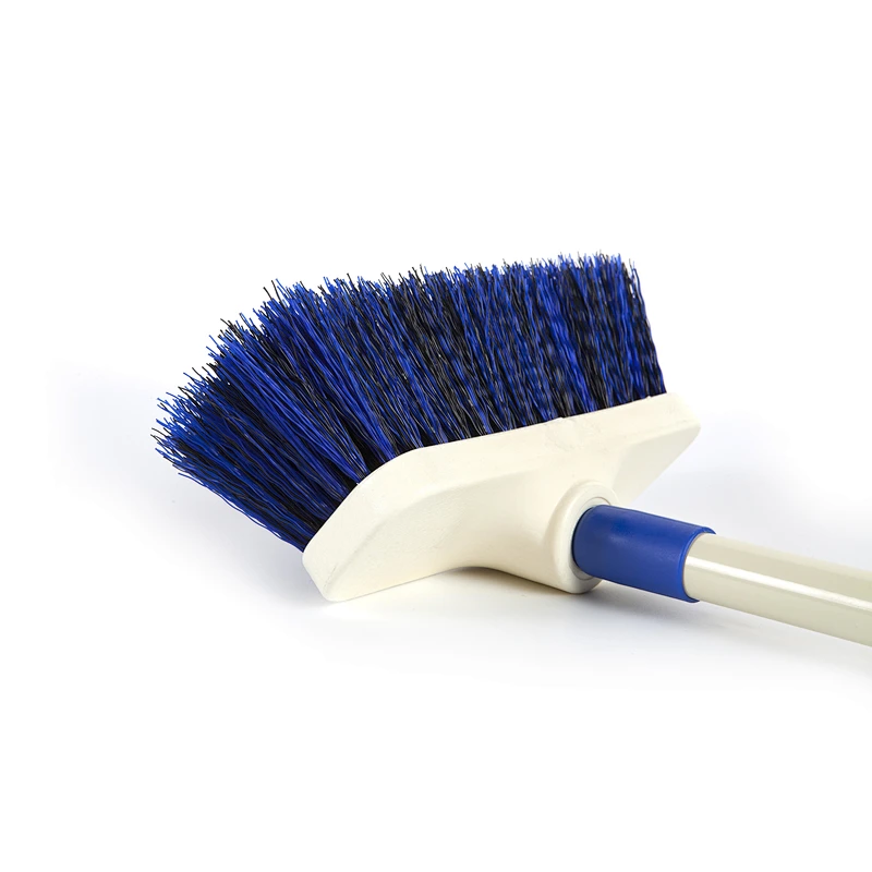 Convenient plastic long  handle cleaning bathroom brush