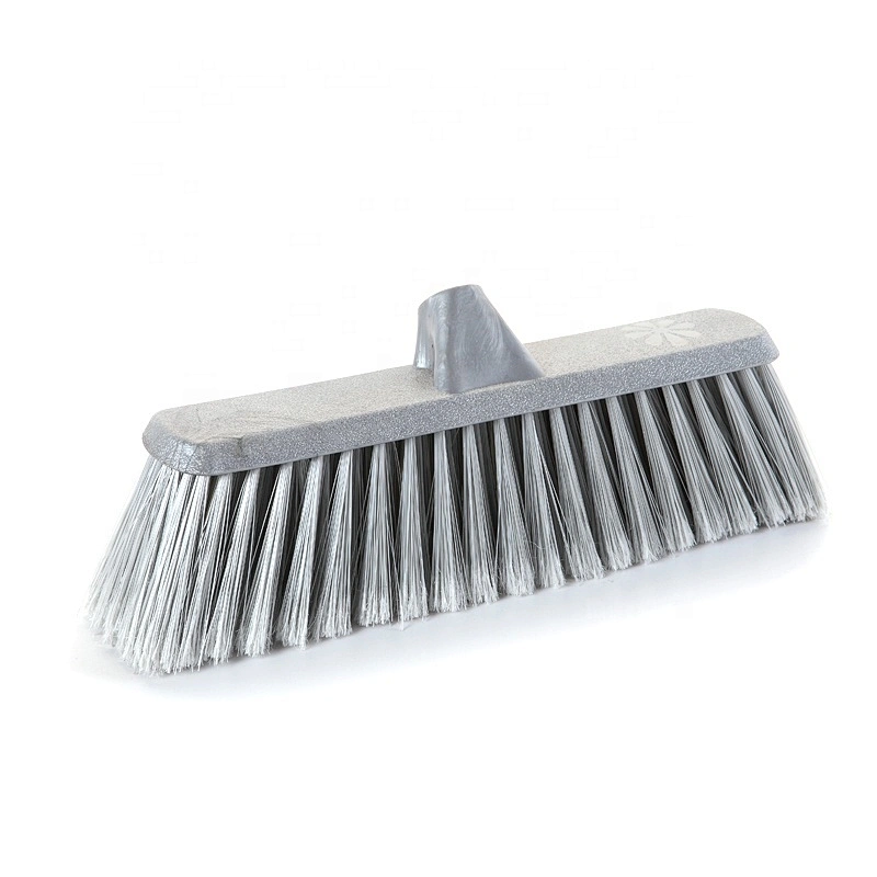 Plastic Hard Push Broom Brush Long Handle Push Brush