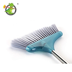 Hot sale Long Handle Iron Stick Household Economy Broom With Plastic Dustpan Set