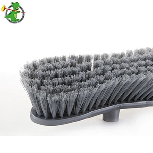 Outdoor Cleaning Broom Brush Push Brush Floor Brush With Pole