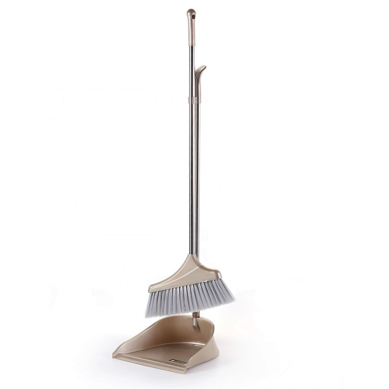 Cheap Price Household Cleaning Long Handle Broom With Dustpan