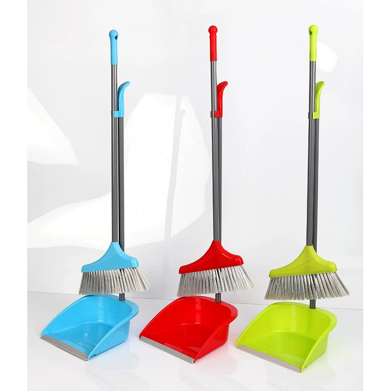 Dustpan with broom