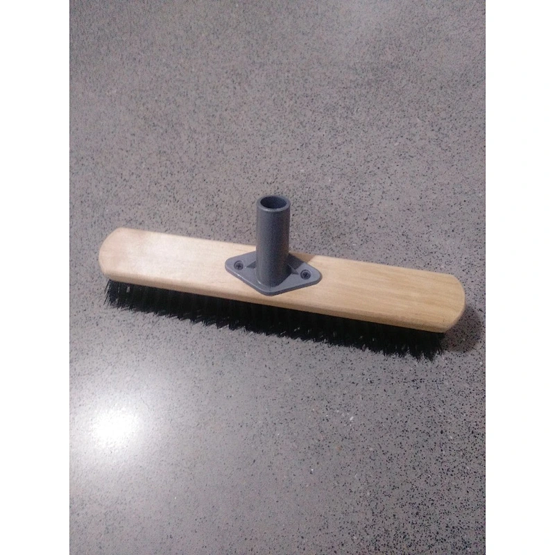 hard bristle wood angle brush