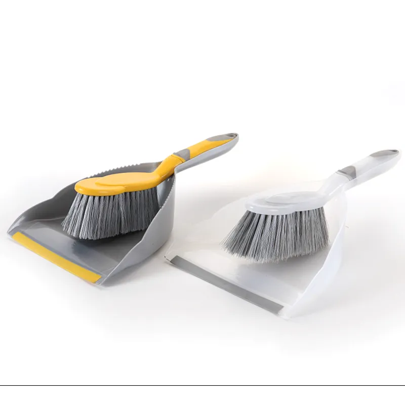dustpan with brush