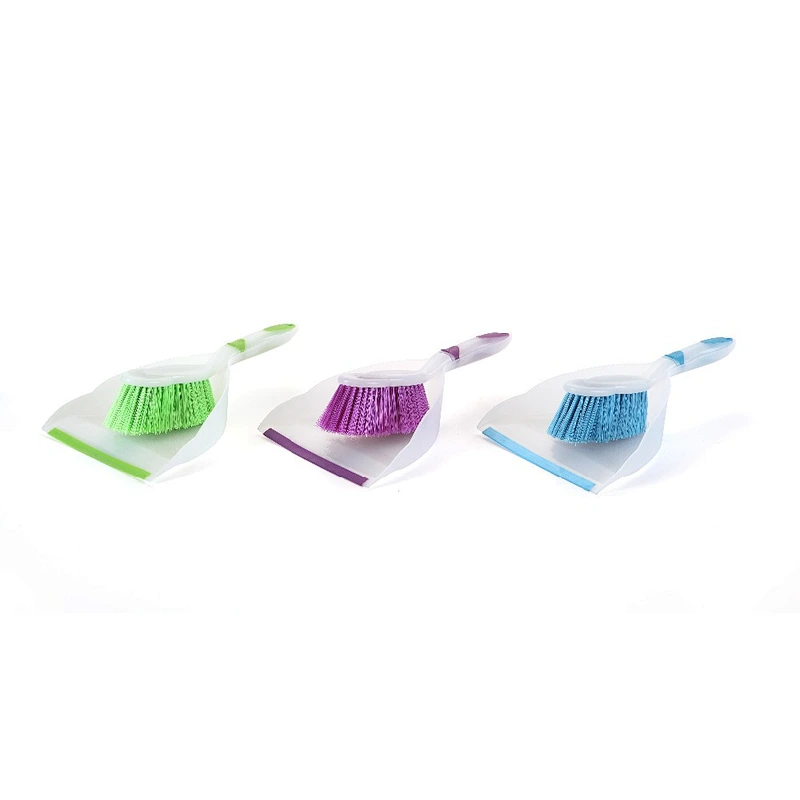 dustpan with brush
