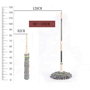 High quality household microfiber long handle floor cleaning mop