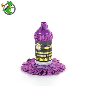 Floor Cleaner Mop Set Steel Mop Stick Cotton Mop
