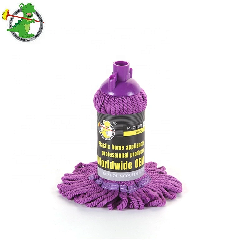Floor Cleaner Mop Set Steel Mop Stick Cotton Mop