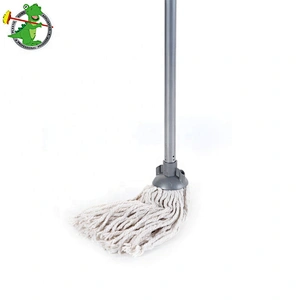 150G Quality White Cotton Mop With Handle