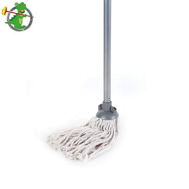150G Quality White Cotton Mop With Handle