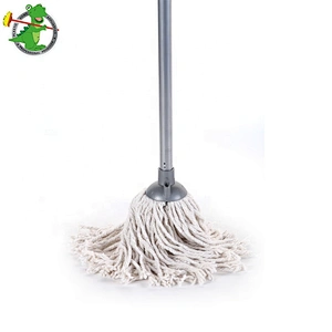 150G Quality White Cotton Mop With Handle