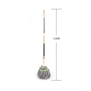High quality household microfiber long handle floor cleaning mop