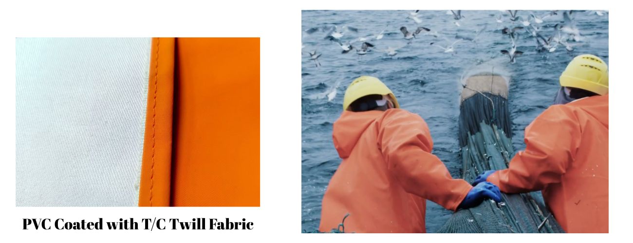 ПВХ с покрытием из твила T/W