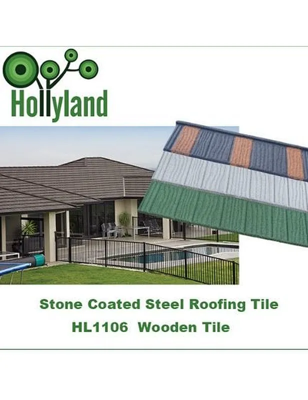 stone coated metal roof tile