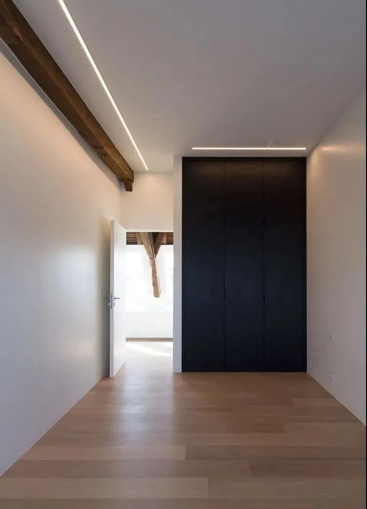 Hidden the led strip light with aluminum profile, no need for ceiling