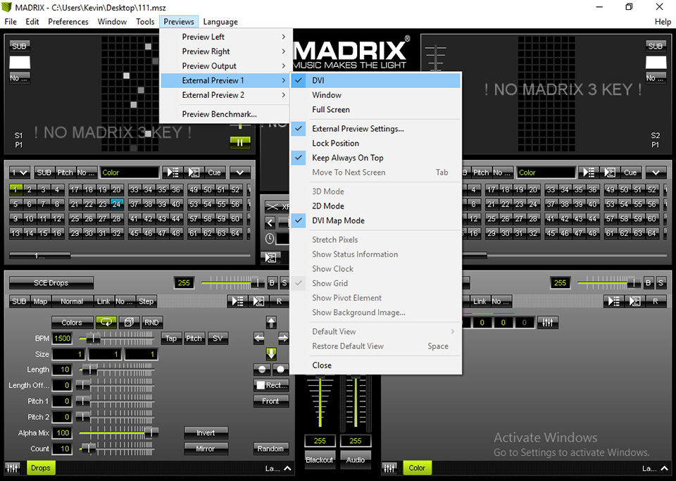 H803TV led controller In MADRIX and In Jinx!