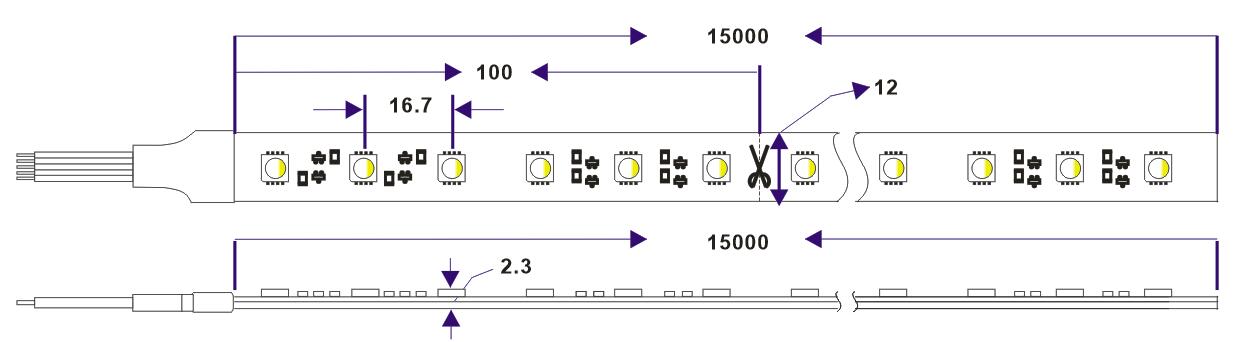 led rgbw strip 5050