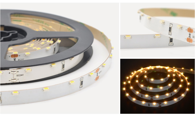 detail picture of side view led strip light