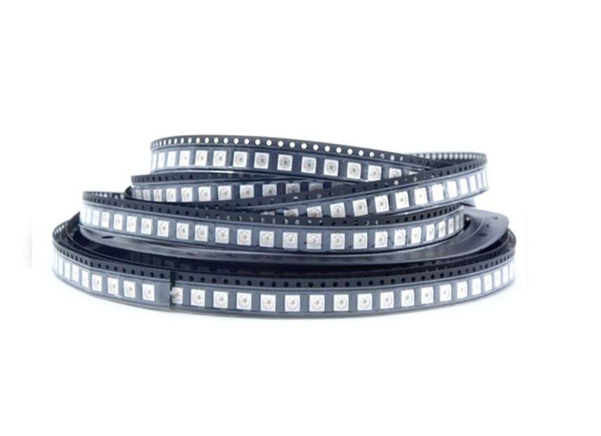 DC5V Addressable Digital LED Diode SK6805-1515 integrated With IC built-in EC15 SK6805 1515 RGB SMD LED Chip