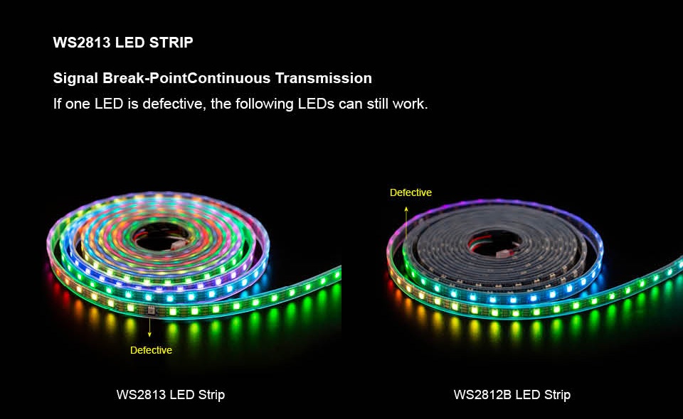 ws2813 led strip 144