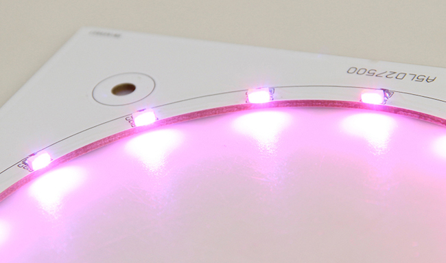 detail picture of sk6812 4020 side view square pixel rgb led board