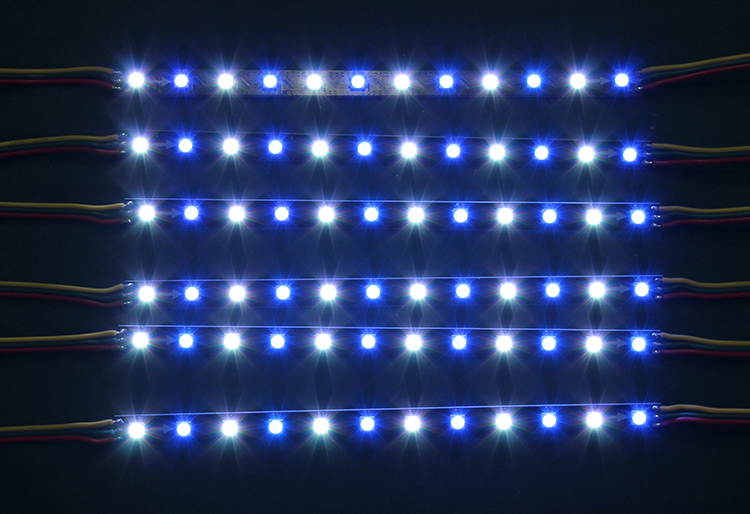 8mm 12PCS ws2812b sk6812 led rigid strip