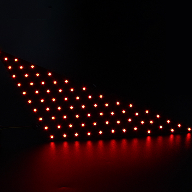 addressable rgbw triangular led matrix