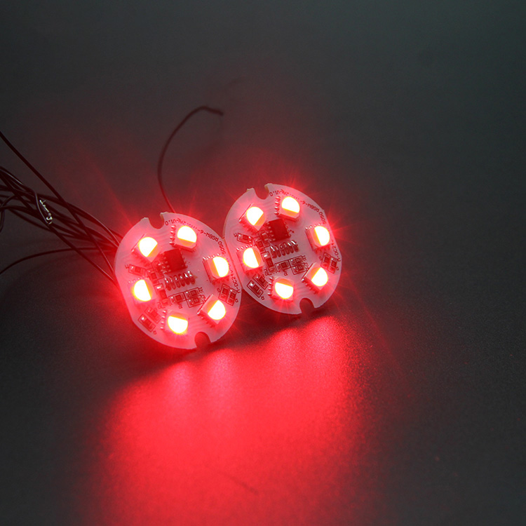 31mm DMX512 rgbw round addressable led module