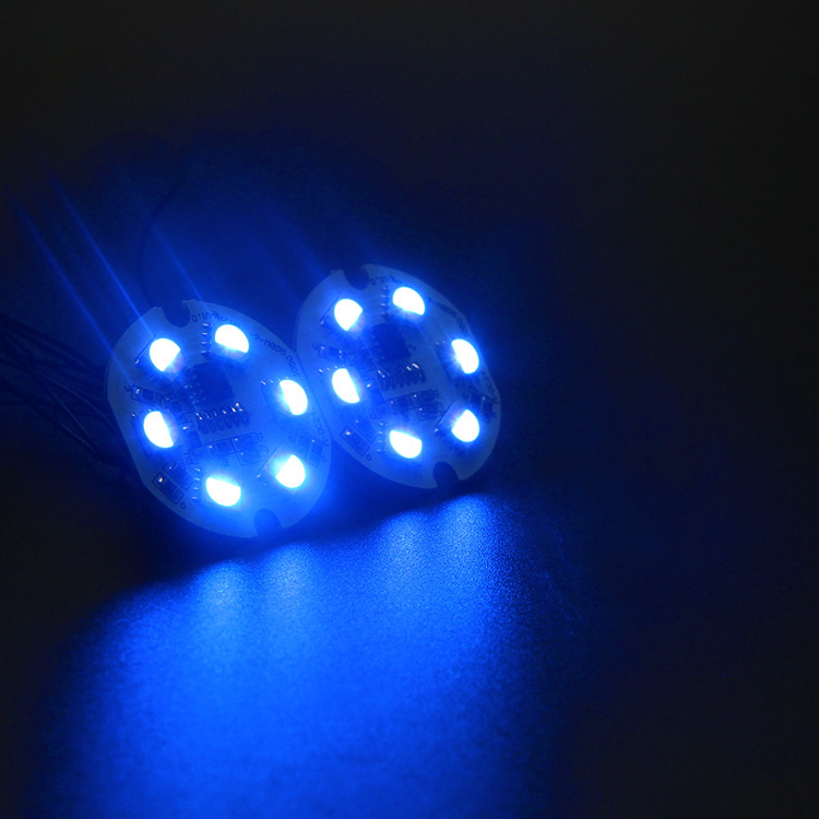 31mm DMX512 rgbw round addressable led module