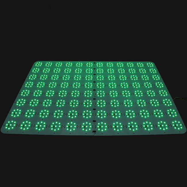 green color of UCS2904 rgbw led rigid panel