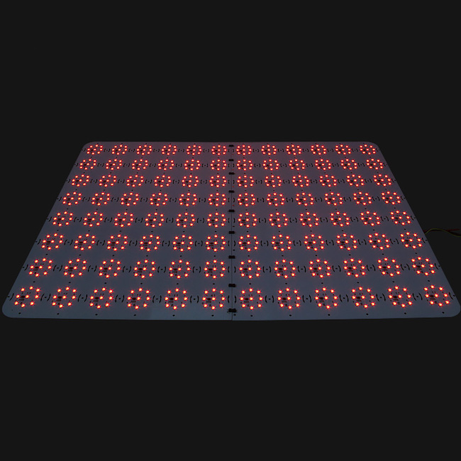 red color of UCS2904 rgbw led rigid panel
