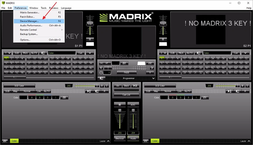 MADRIX Configurations of H802RA 4 ports LED controller