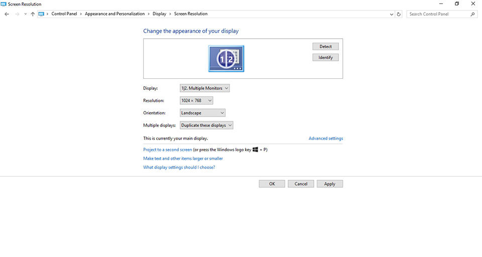 Please refer to the following settings