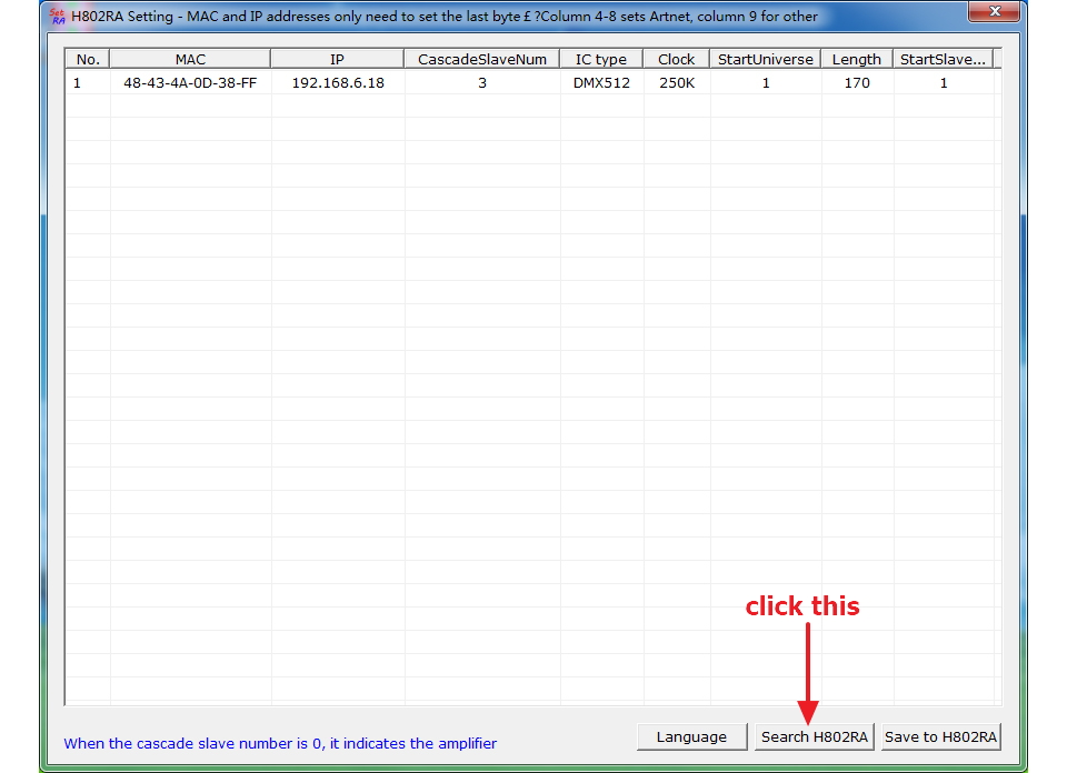 Step3. Configure H802RA