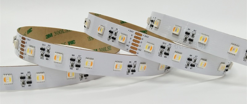 Specification of 30m/roll 5050 rgb cct ultra length led strip