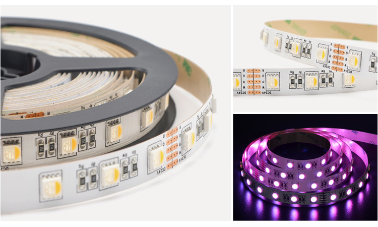 Especificación de las Tira de led 5050 rgbw 4in1 72LED/M