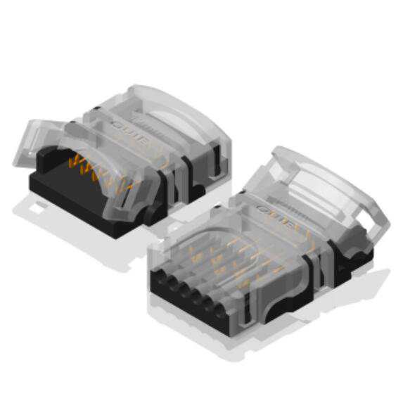 Hippo-M 6 Pin led strip connector for 12mm RGB CCT color IP65