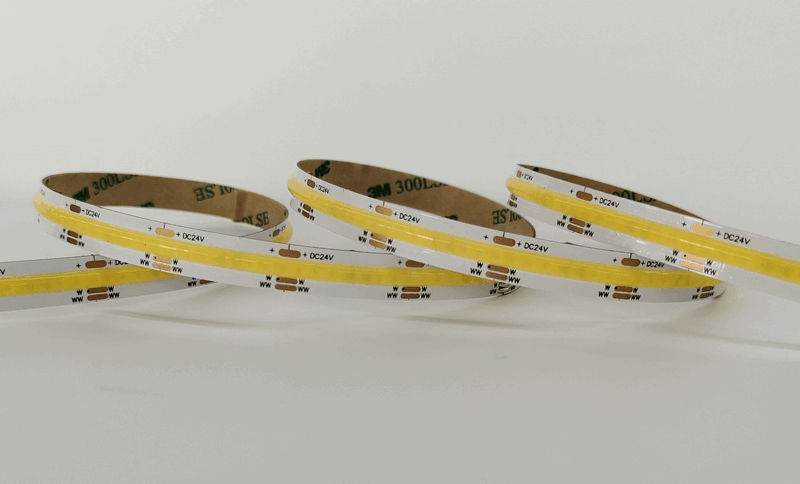 Specification of 608Chips/M CCT Adjustable COB led strip