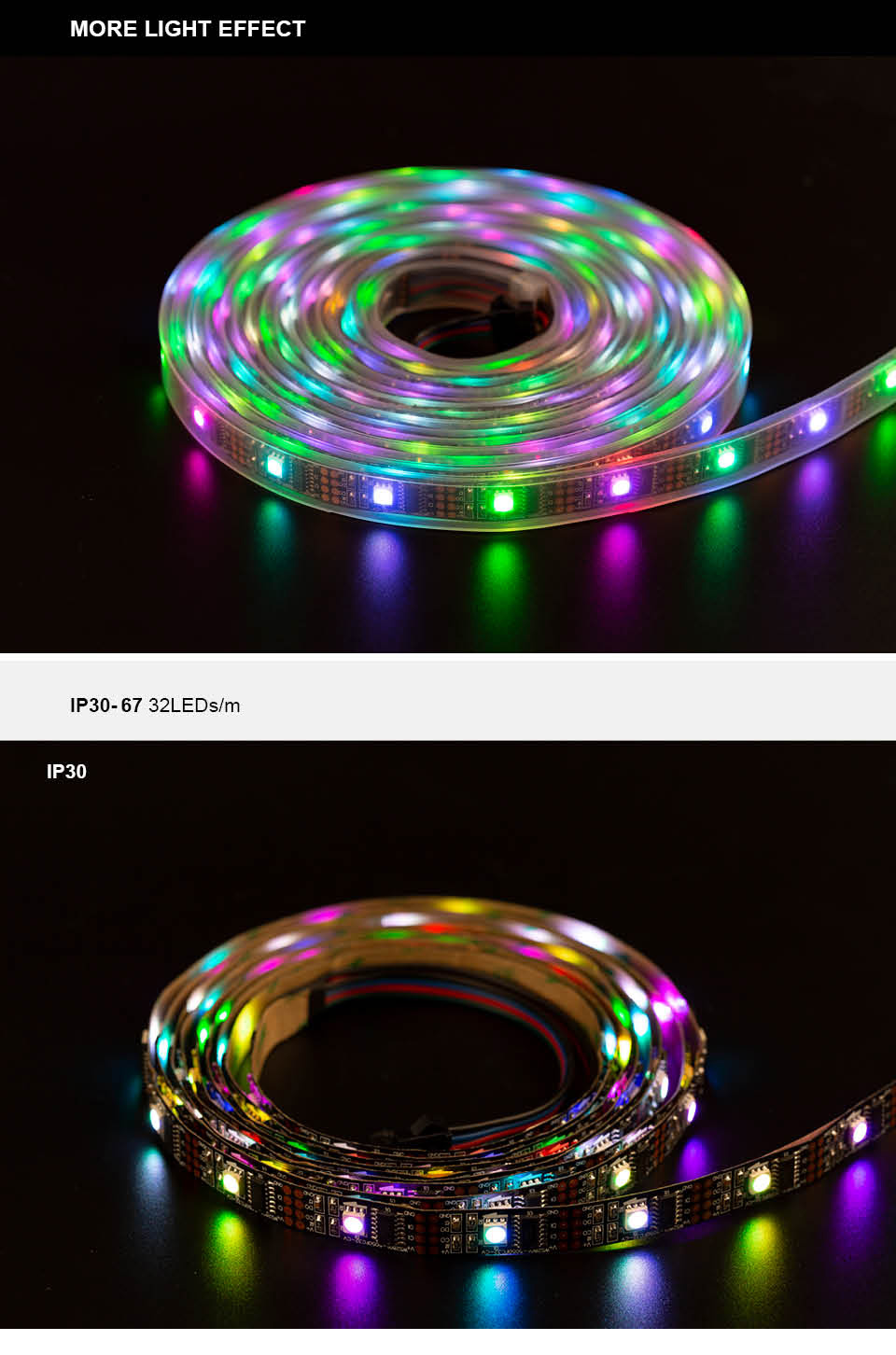 WS2801 LED strip light