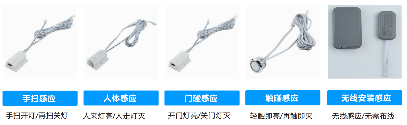 2407 带外壳LED硬灯条的其他配件