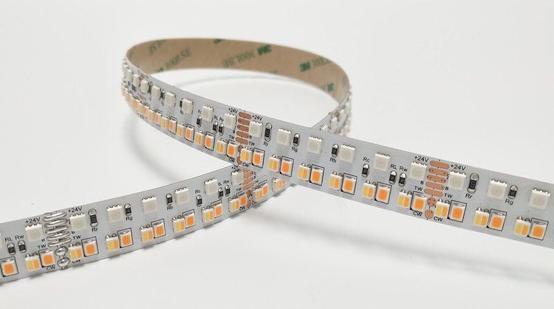 360LED/M RGB + 2700K + 4000K + 6000K led strip