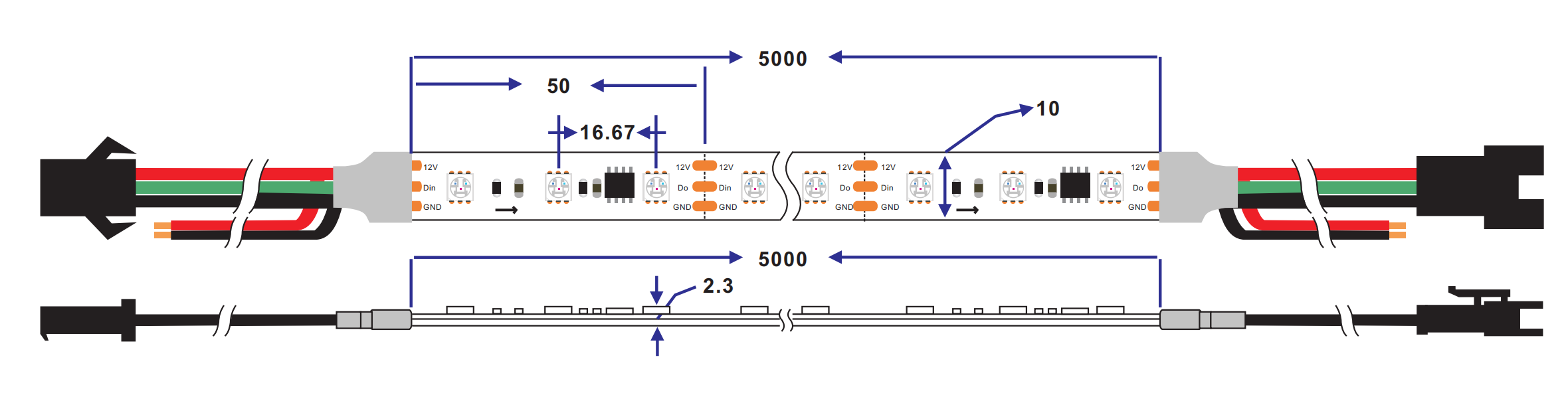 led strip ws2811