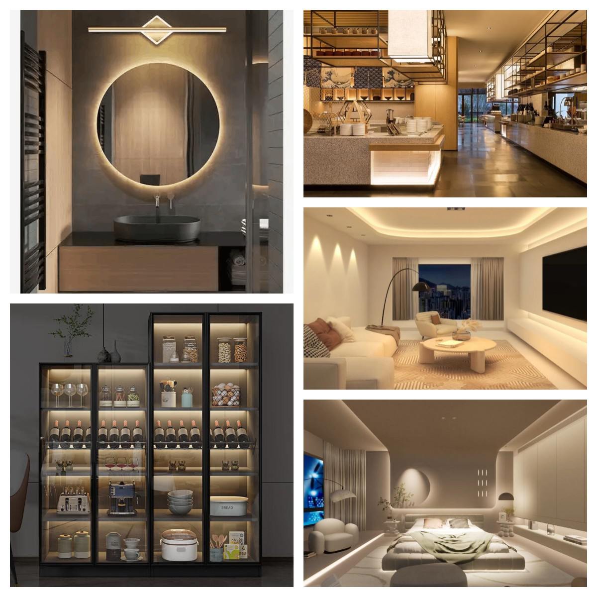 Application of 2216 420LED/M led strip