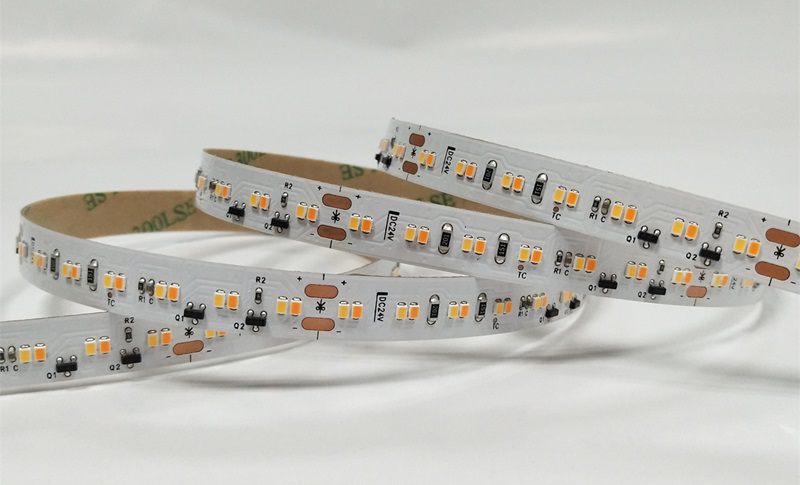 224ledm 2216 dim to warm led strip light