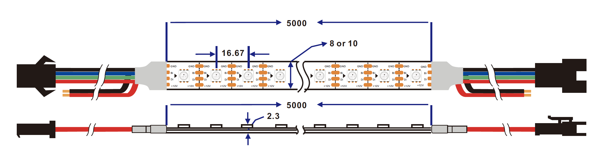 led strip ws2815