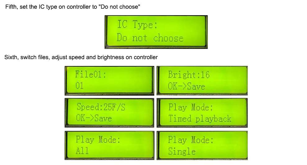 Basic working procedure of Artnet To SPI 5440 Pixels 8 Ports H807sa led Controller